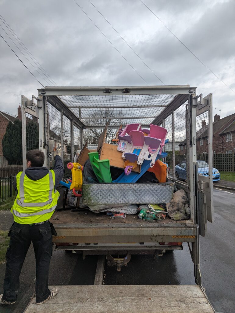 Full truck after clearance